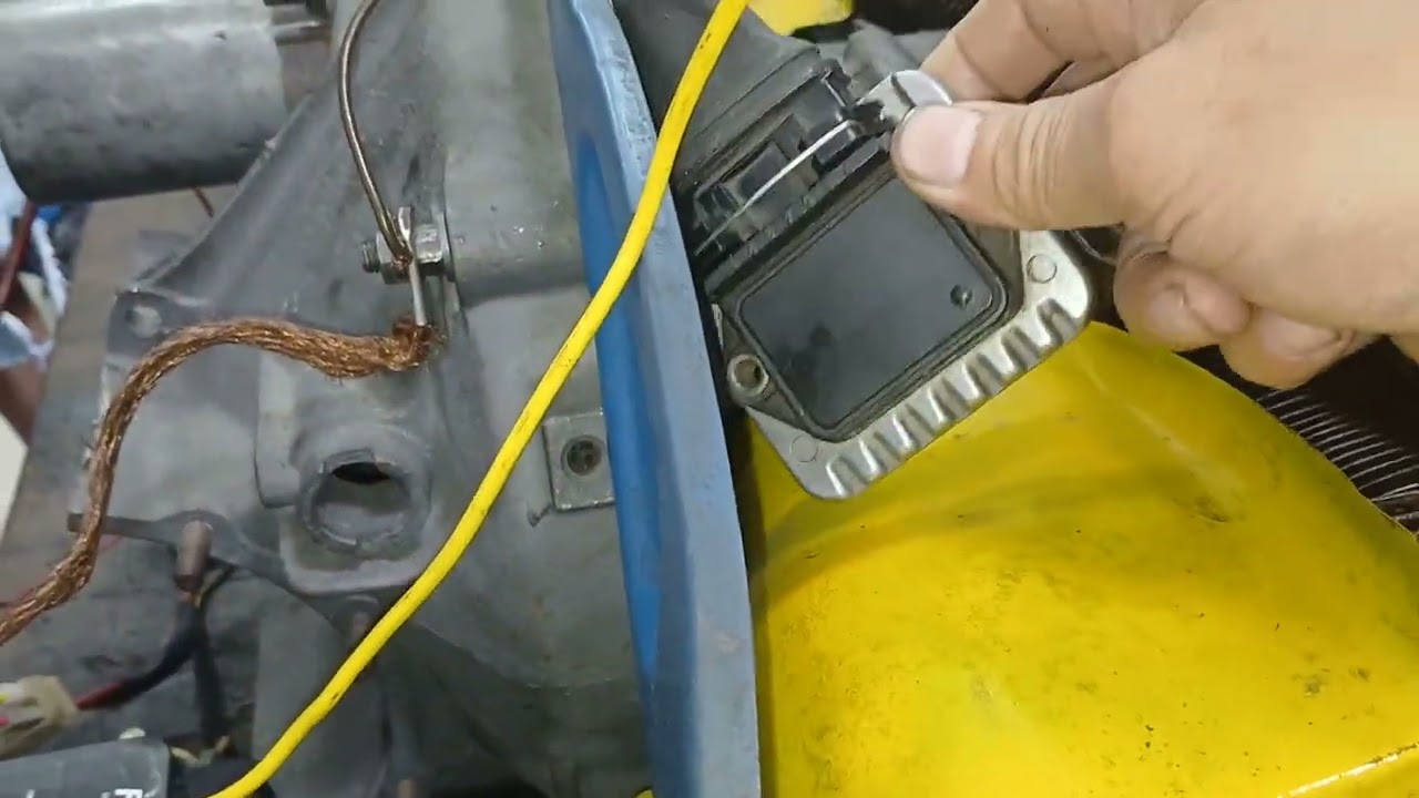 Ligação completa da ignição eletrônica sensor hall 3 fio no motor VW a Ar mais ordem de ignição!