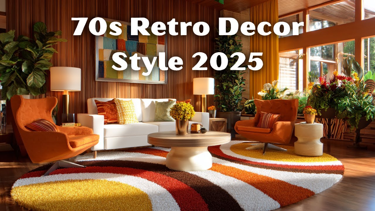 Retro Is Back: Why the &lsquo;70s Furniture Trend Is Taking Over Home Decorating in 2025