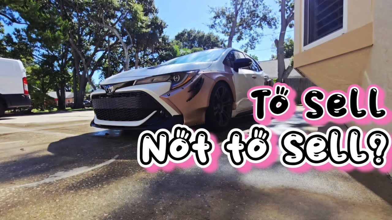 To Sell or Not To Sell Widebody Corolla Updates... 