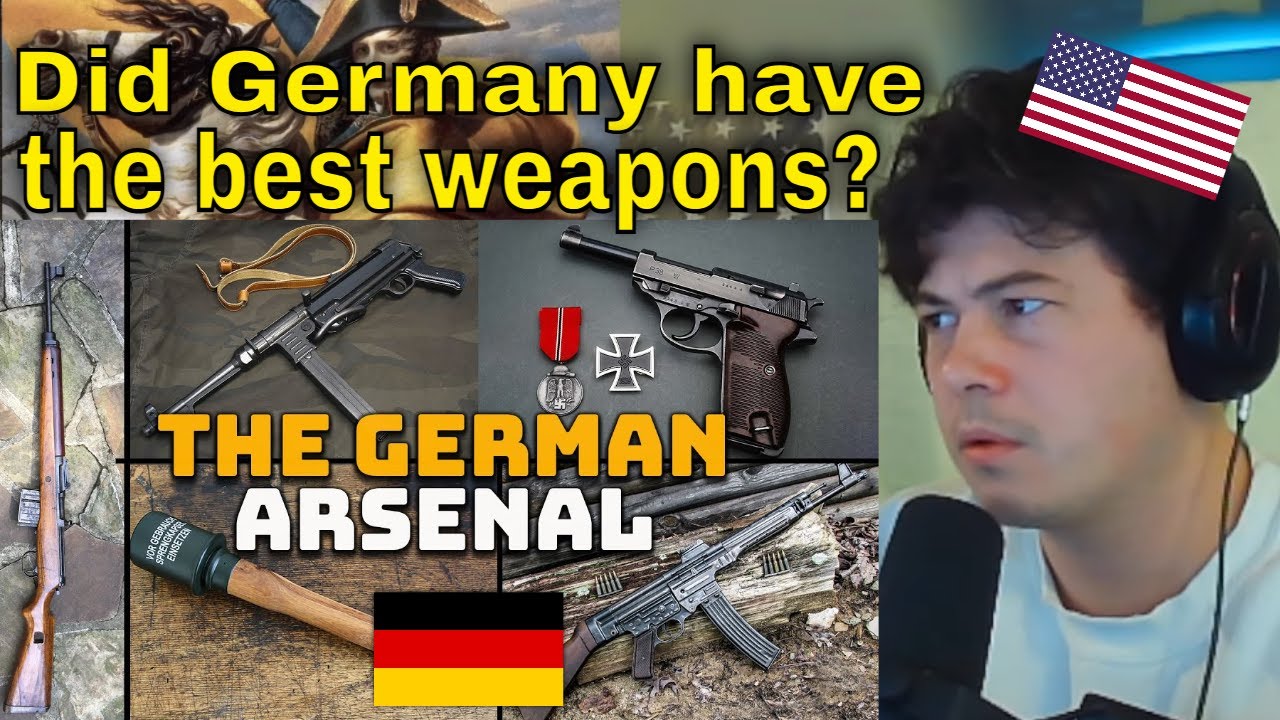American Reacts German Army Equipment in World War II