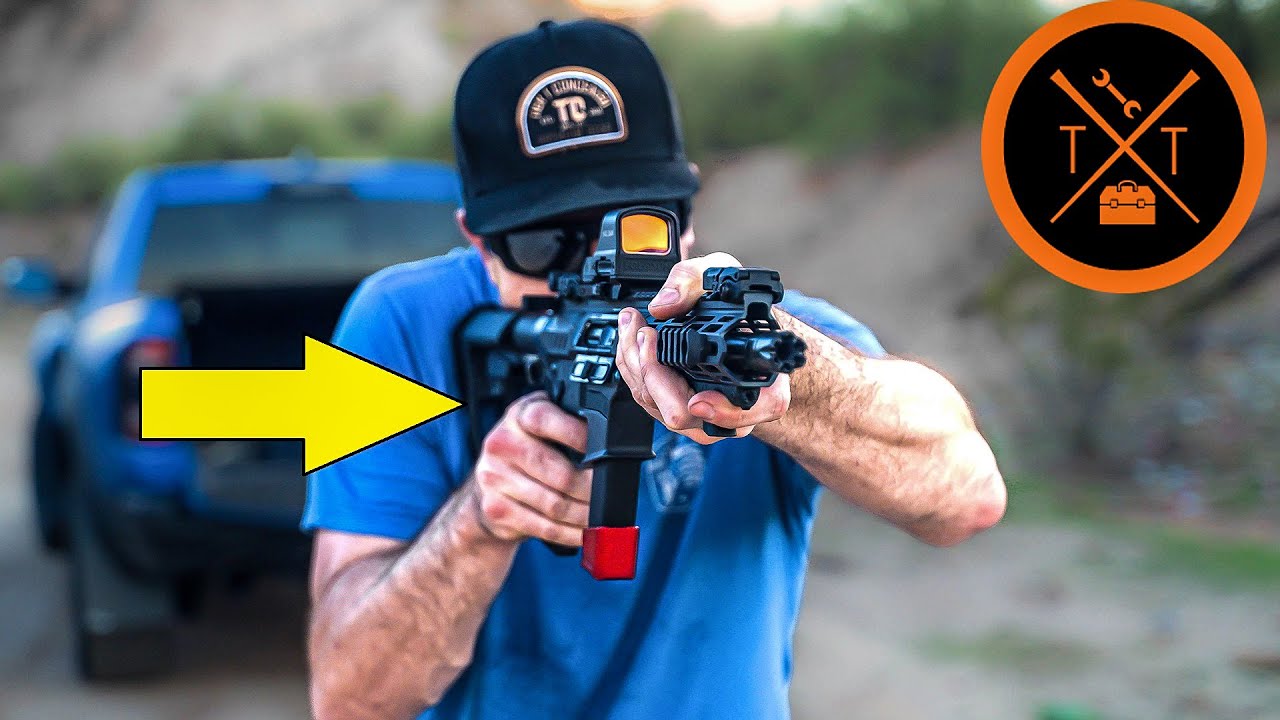 This 9mm AR Pistol....AR 9 Is INSANE
