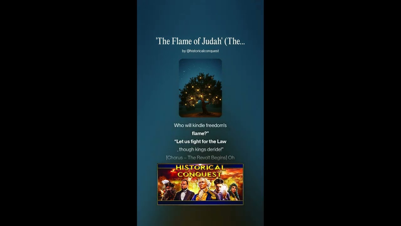 'The Flame of Judah' (The Story of the Greeks in Israel, to the Maccabees Rebellion)