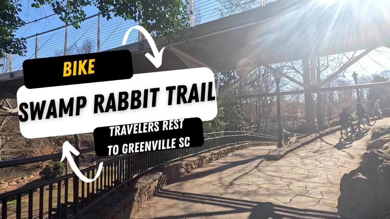 Bike from Travelers Rest to Greenville on Swamp Rabbit Trail