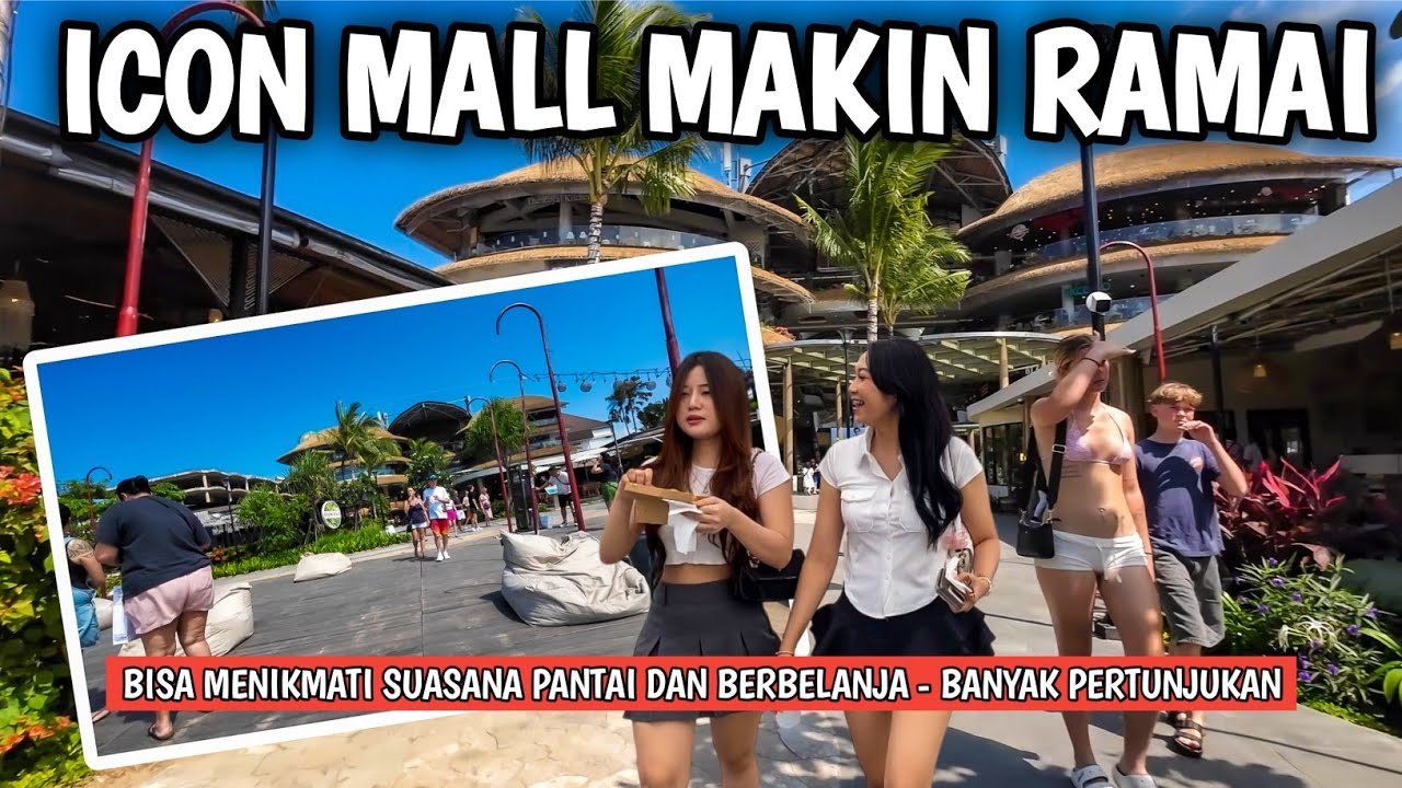 Wah makin keren Icon mall Sanur Bali saat ini