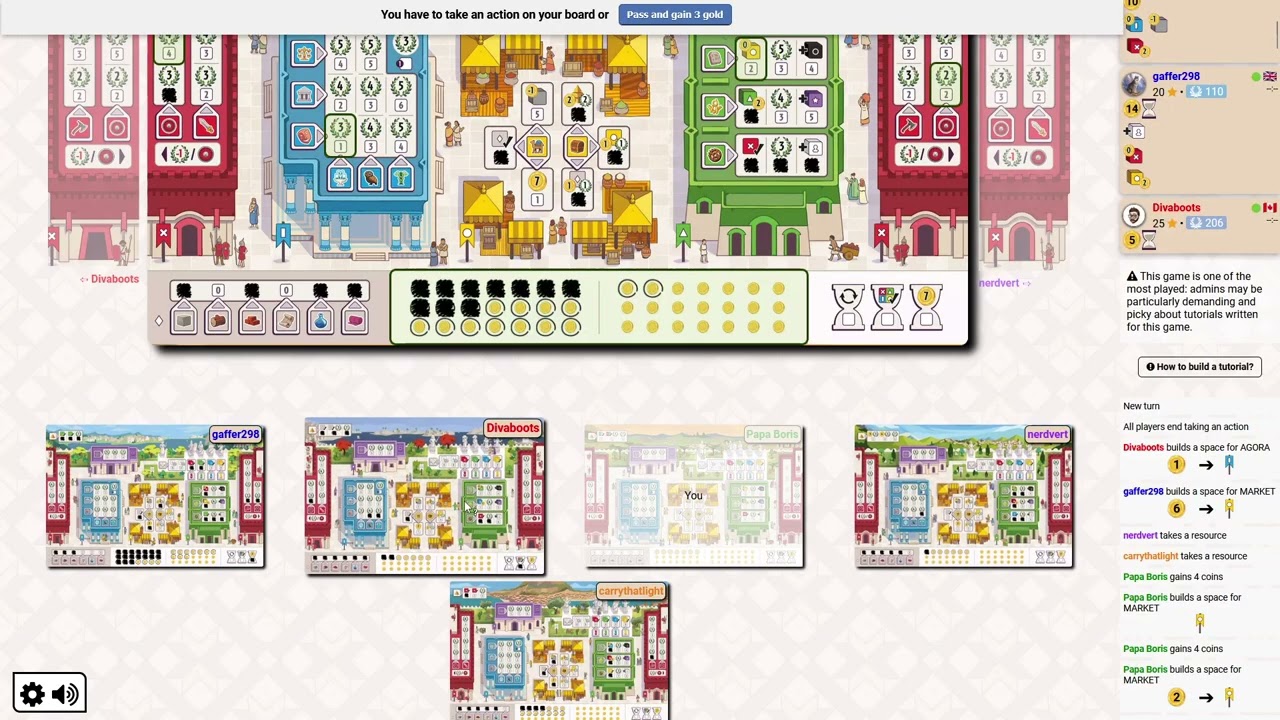 5 players, 5 white dice. Commence the mayhem! | 7 Wonders: Dice | Zeus