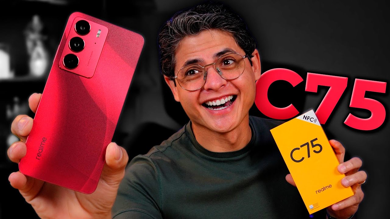 Esse é o Realme C75! ESSE CELULAR VALE A PENA? Unboxing e Impressões