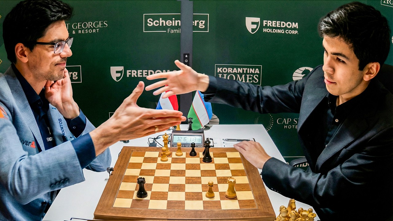 The Moment Javokhir Sindarov Became The 2026 Candidates Champion!