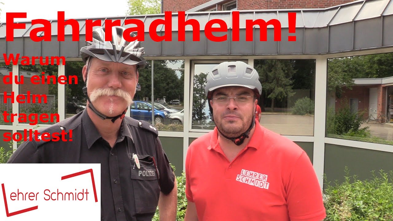 Fahrradhelm - Warum Du (!) einen Helm tragen solltest! | Sachunterricht | Lehrerschmidt