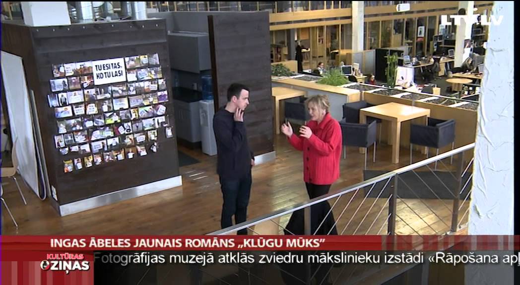 Ingas Ābeles jaunais romāns &bdquo;Klūgu mūks