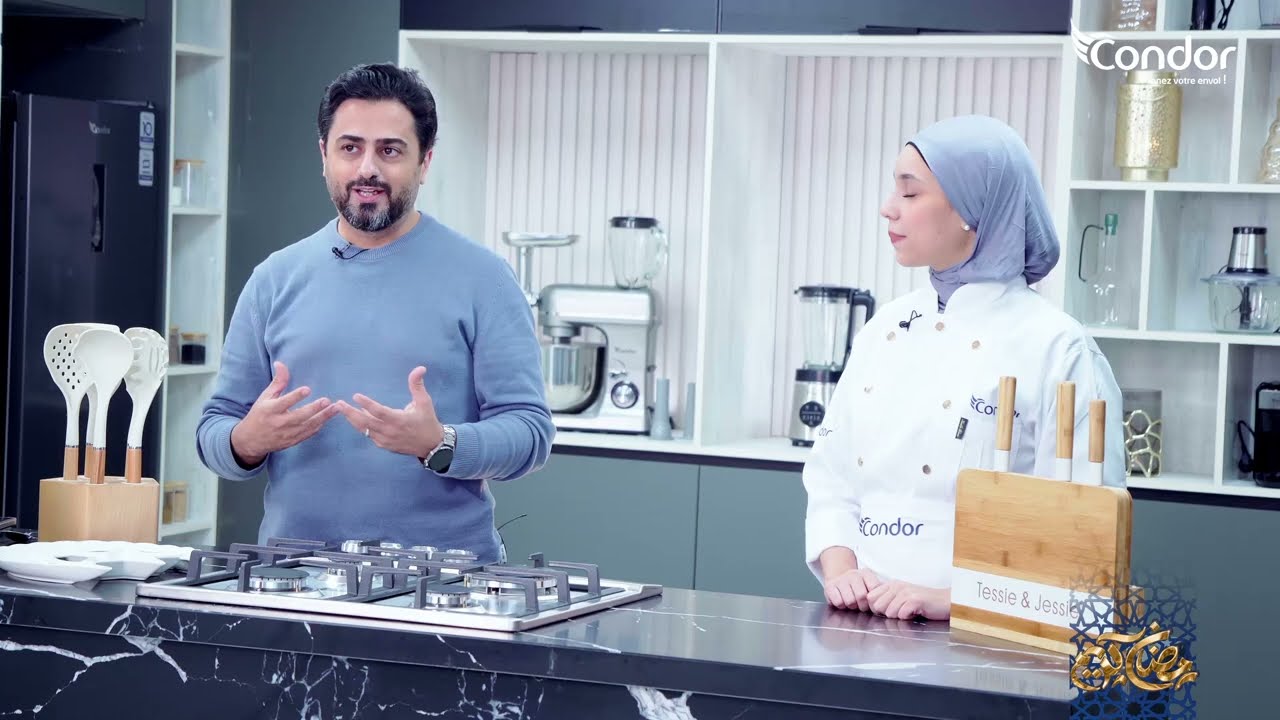 رمضان أسهل مع كوندور ! 🌙✨حضروا ألذ موخيتو فرولة 🍓 مع سفيرة كوندور الشاف فاطمة الزهراء بن جليدة .