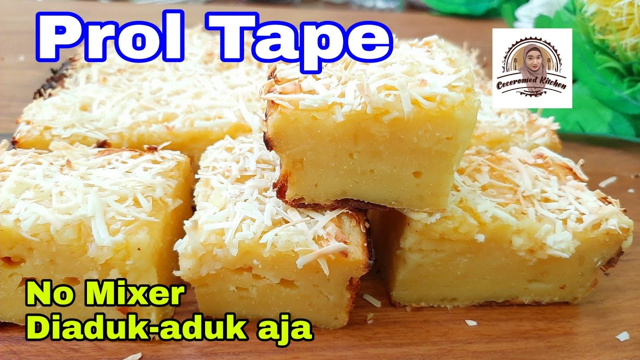 Prol Tape Tanpa Mikser Cuma Diaduk, Cara Enak Mengolah Tape Singkong