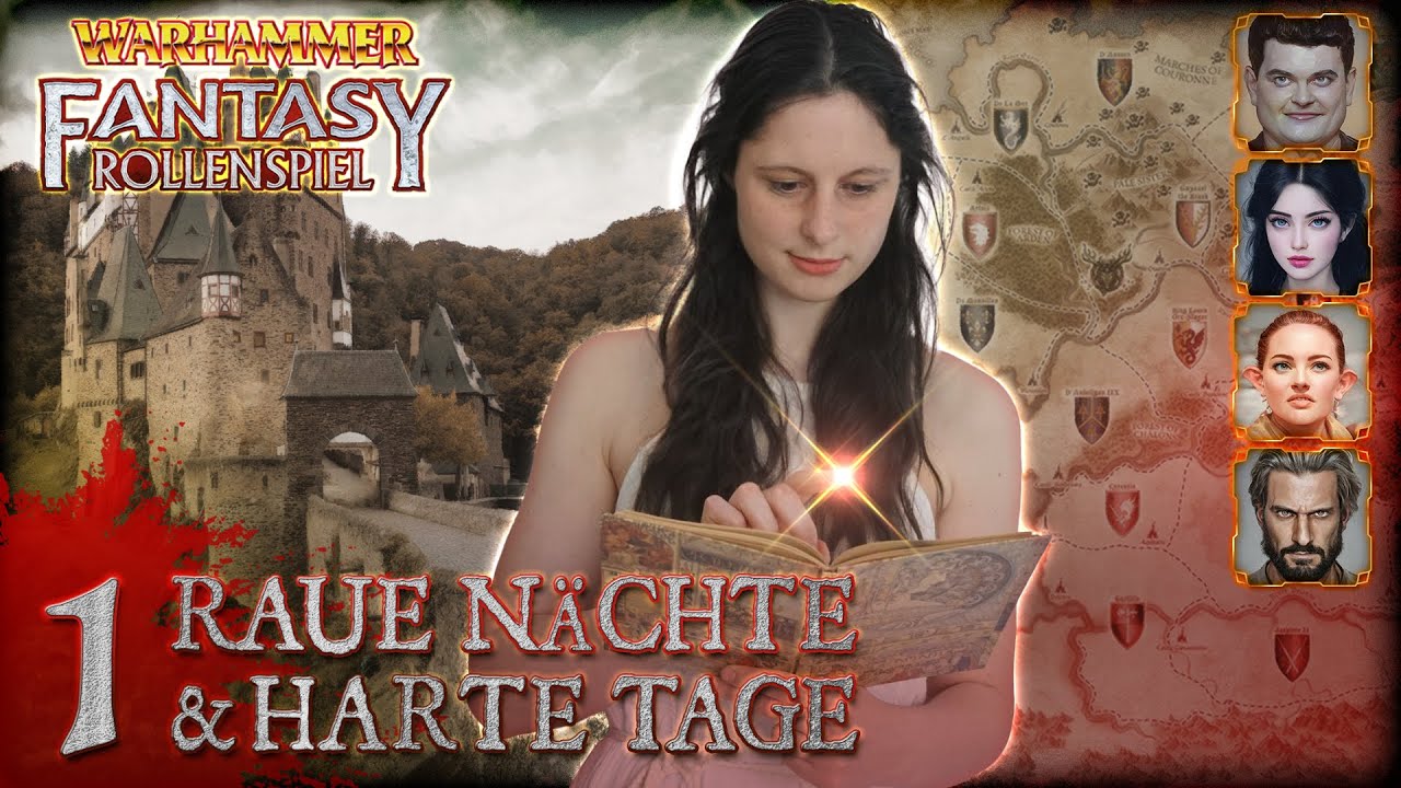 Warhammer Fantasy: Raue Nächte & Harte Tage 01, Pen and Paper Actual Play (WFRS)