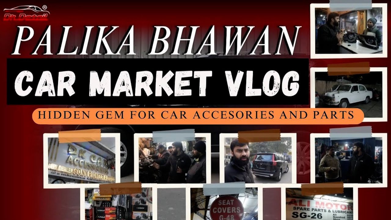 Delhi cheapest and reliable car repair and accessories market - Palika Bhawan