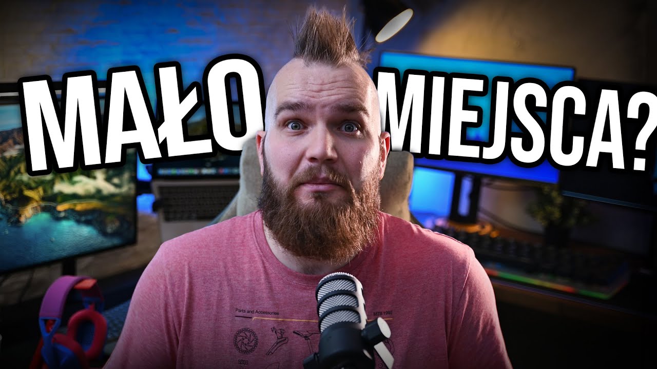 Stanowisko do pracy w domu gdy masz mało miejsca 🤔