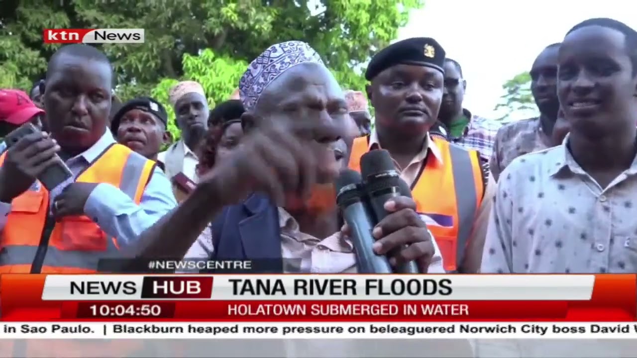Tana River residents urged to move to upper grounds as floods submerge Holatown