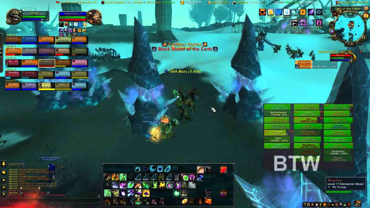 World of Warcraft - LFR guide - Morchok