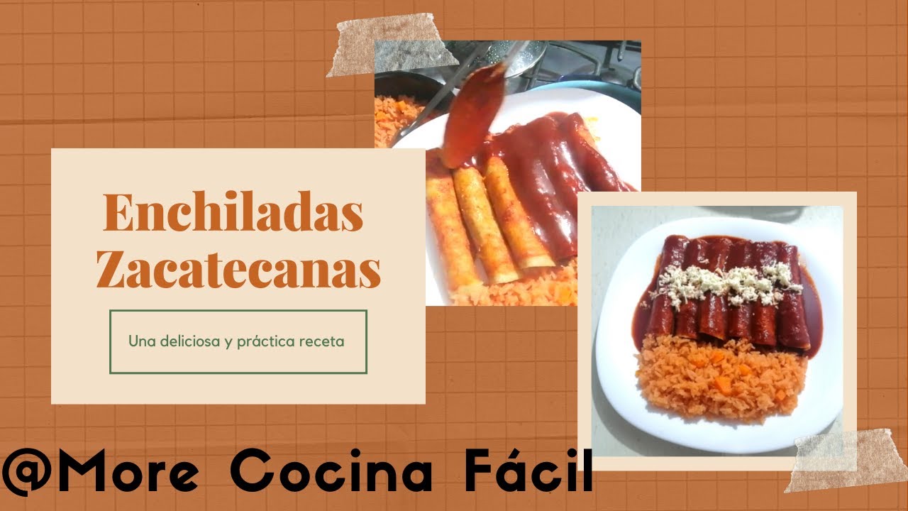 MENÚ ECONÓMICO /ENCHILADAS ZACATECANAS