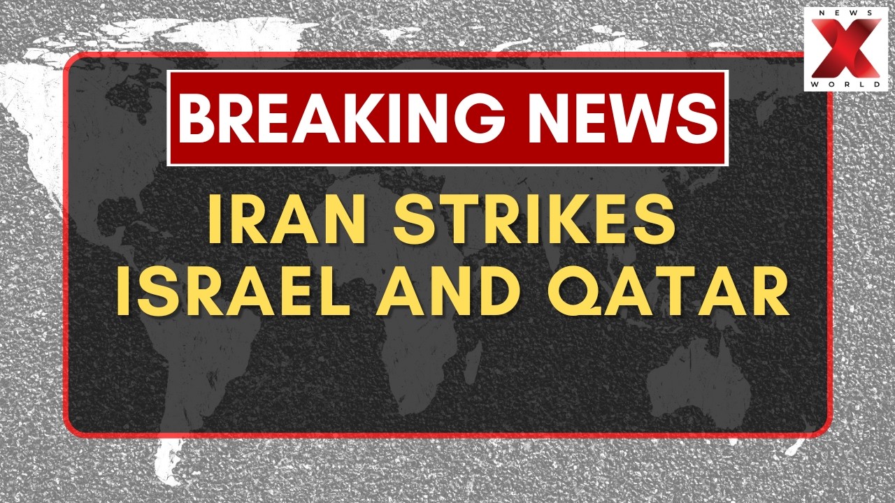 Iranian Military Targets Israeli Territories, Al-Udeid Base In Escalation| NewsX World