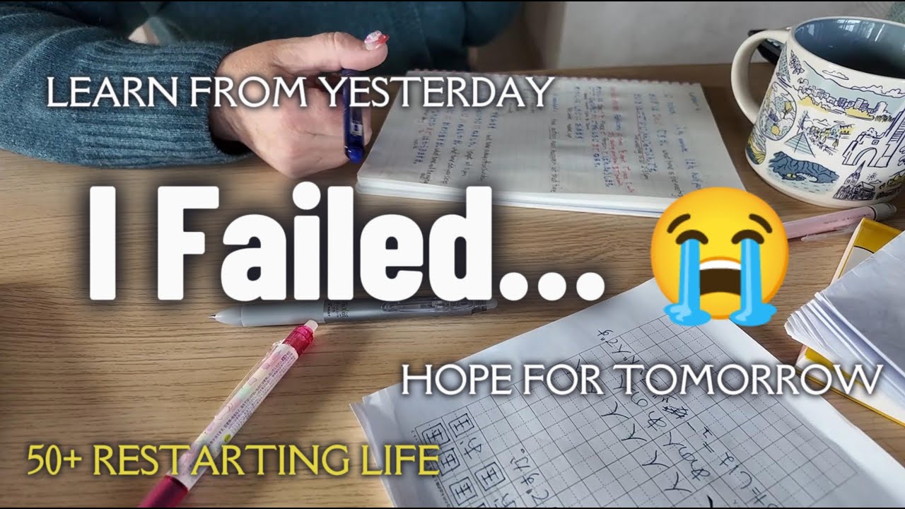 I Had to Resit My Japanese Test… 😩 | Study Vlog in Japan #languagelearning #resilience #japan
