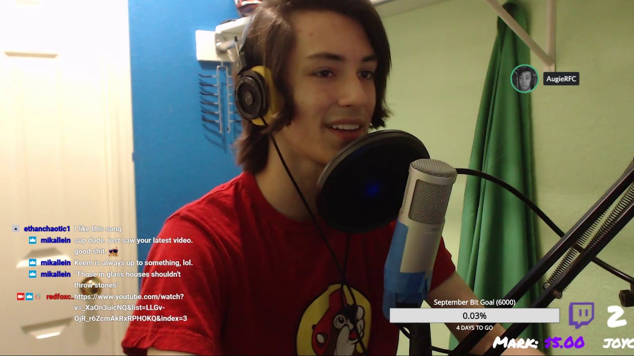 AugieRFC Talks about Keemstar VS. iNabber - RedFoxComms Twitch Clip