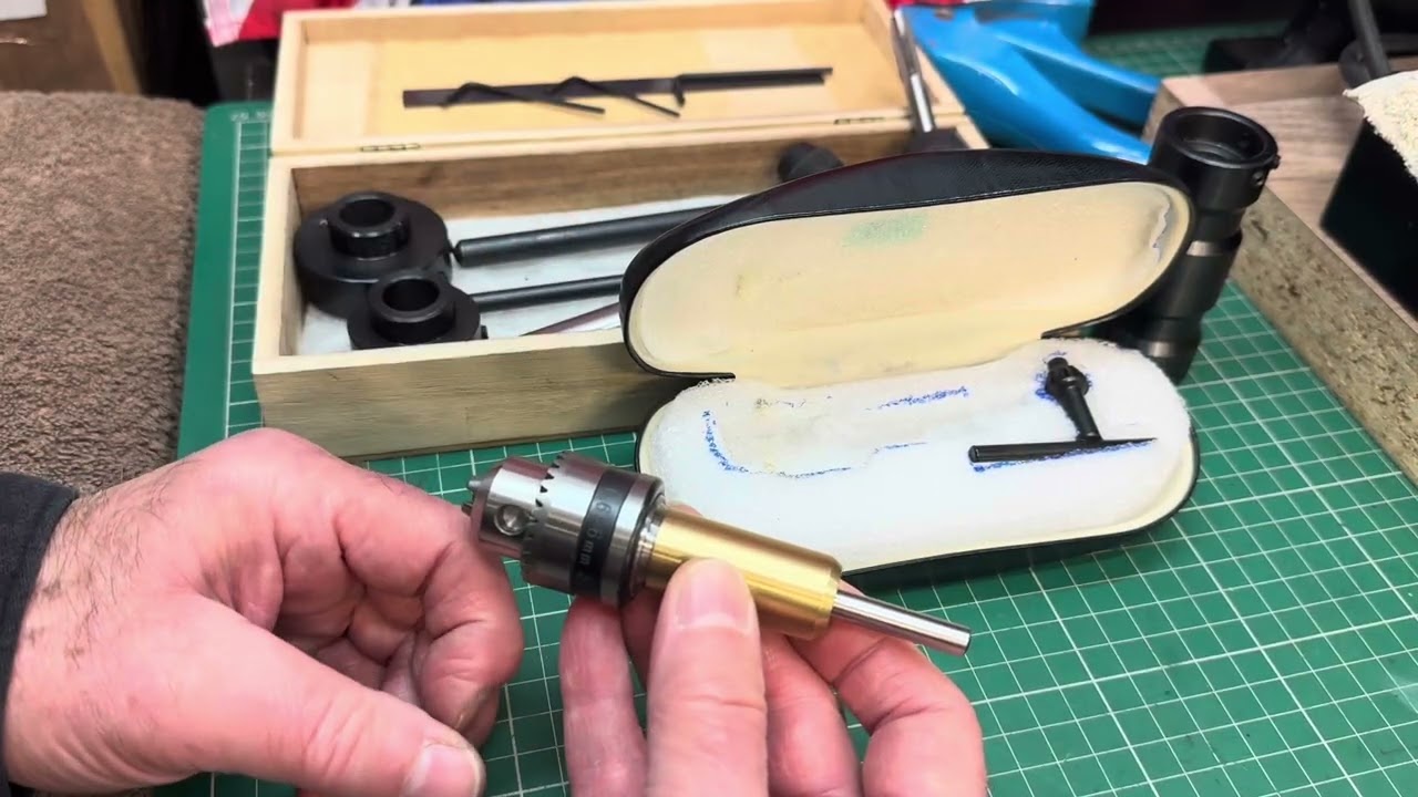 Myford Lathe Sensitive Drill Chuck. 