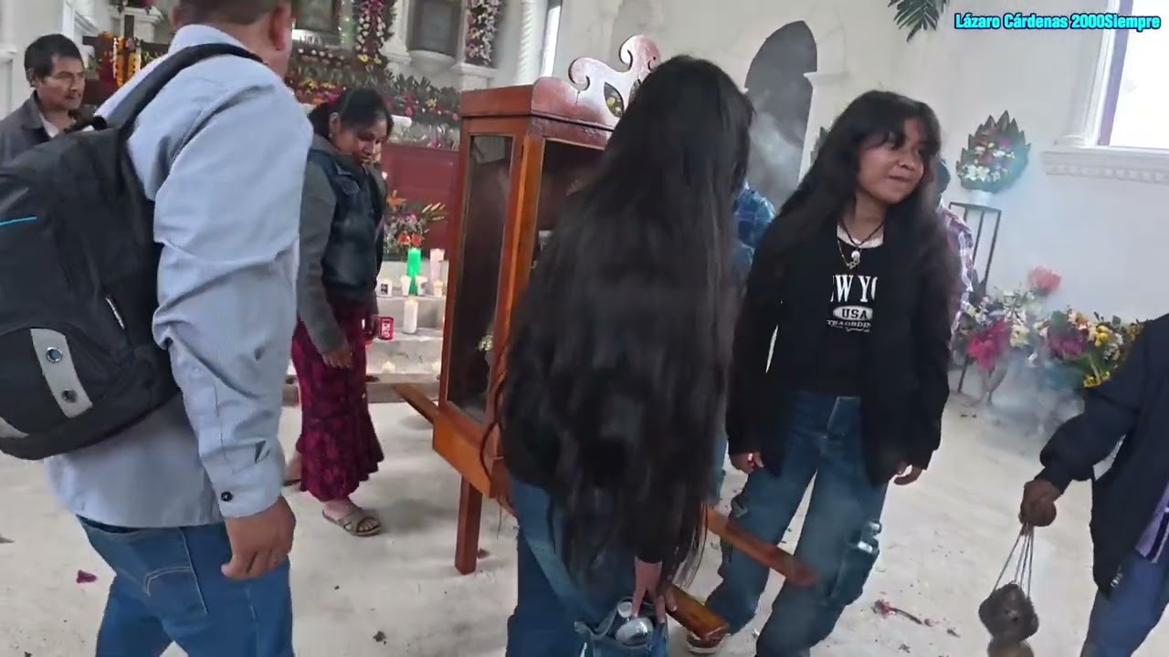 31 De Diciembre en está comunidad de Lázaro Cárdenas festejando a la Virgen de Juquila 2025 Video 10