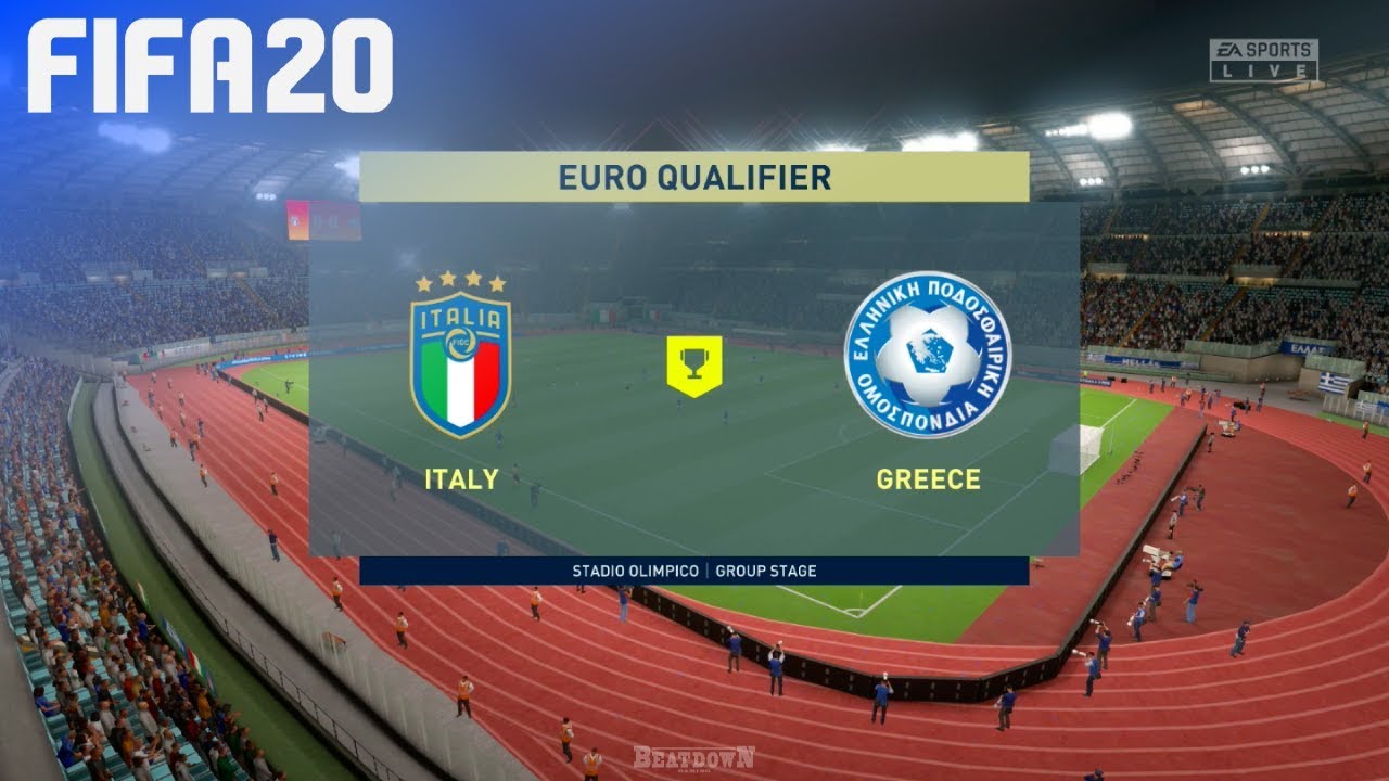 FIFA 20 - Italy vs. Greece (EURO 2020 Qualifier)