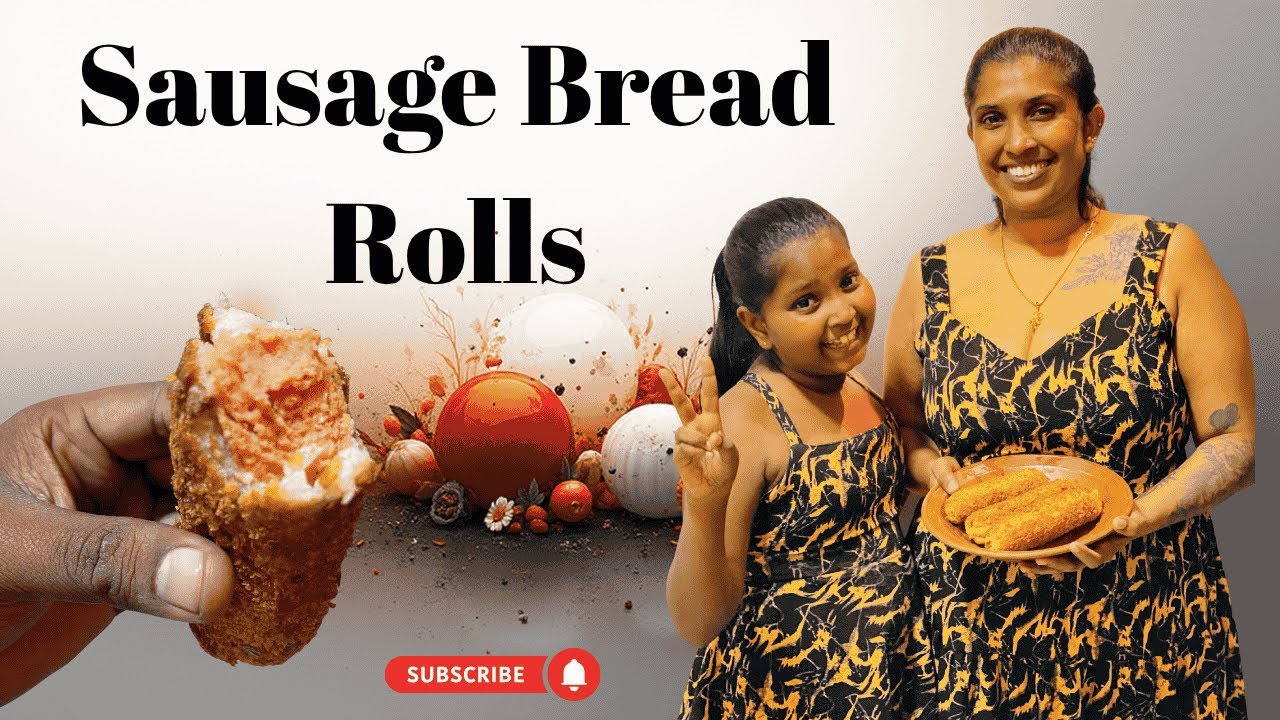How to Make Sausage Rolls from Bread I Sausage Bread Rolls I Easy Bread Snacks I Fried Sausage Rolls