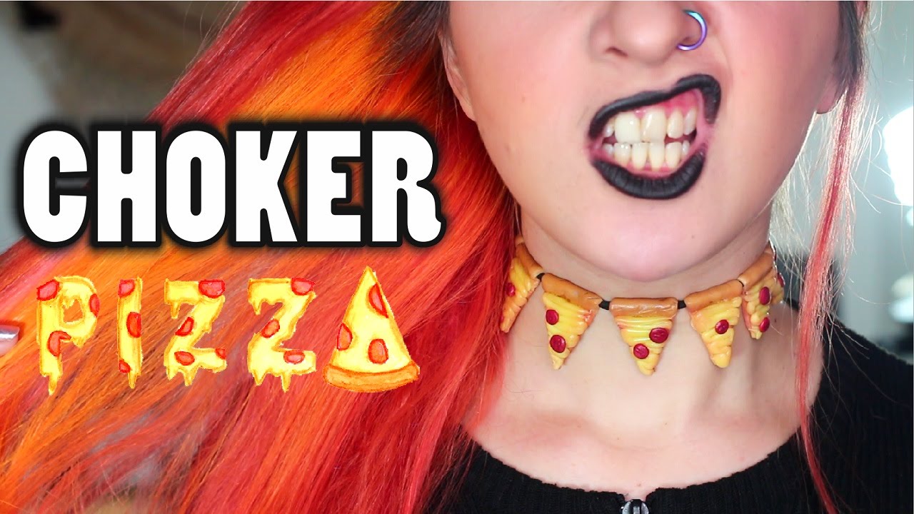 CHOKER PIZZA ✩ ¡tutorial! - Ann Look