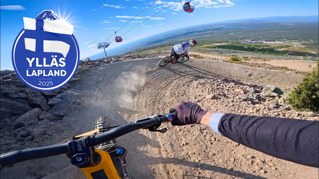 Epic Arctic Circle Downhill – Finland’s Longest Enduro MTB Track | Ylläs Bike Park