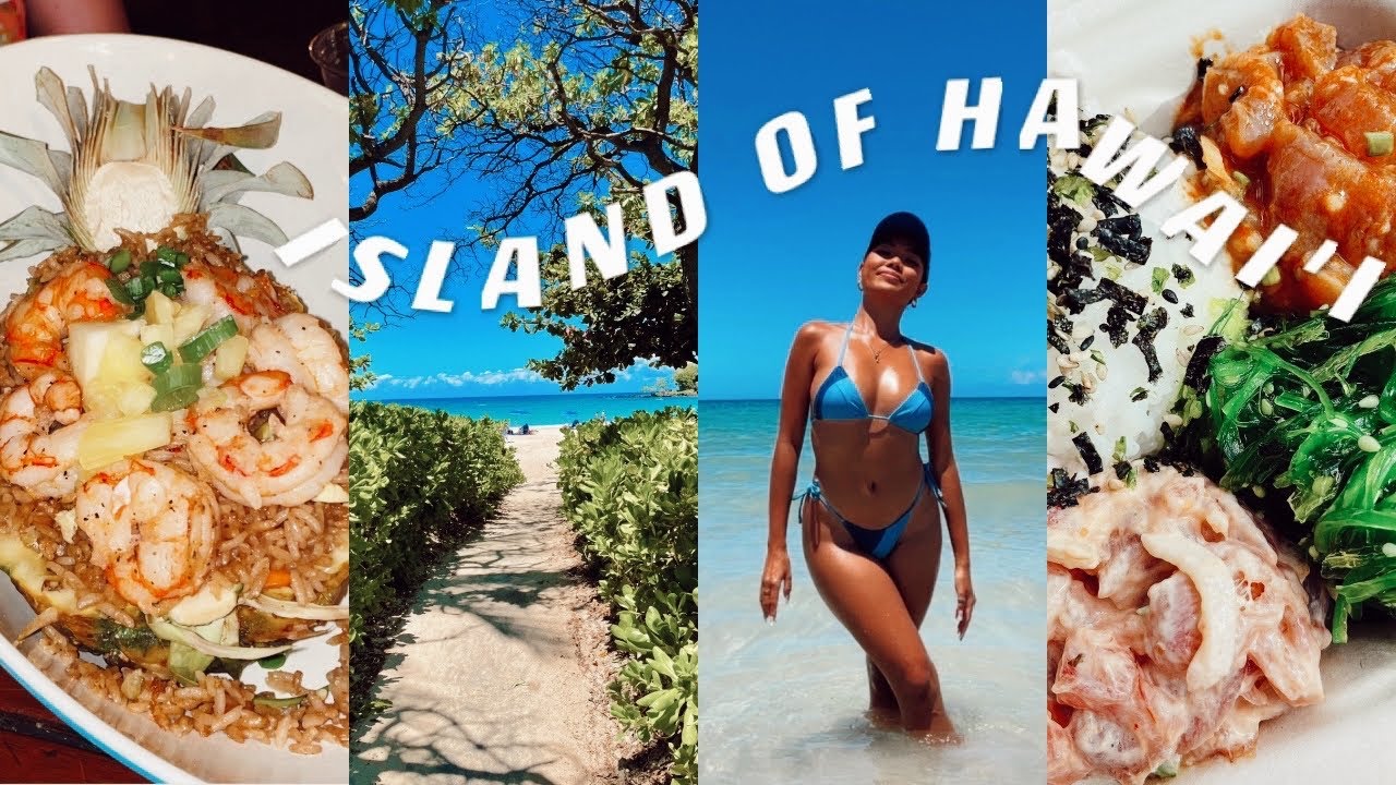 HAWAI’I VLOG: food, beaches, farmers market & luau