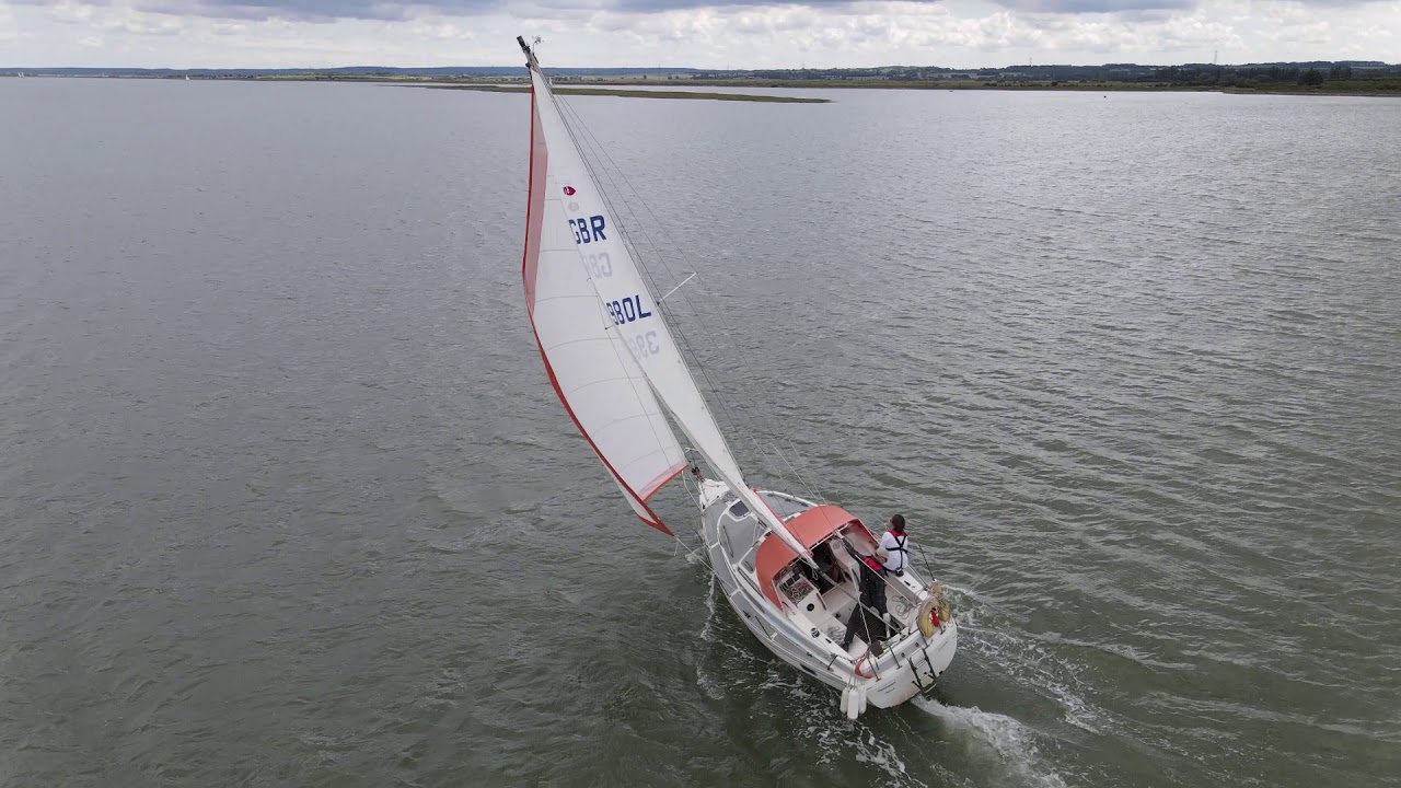 Sailing The Swale in a Newbridge Pioneer Pilot