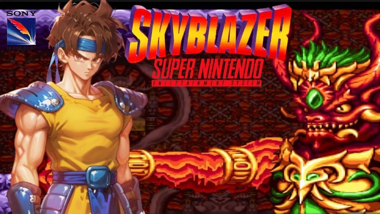 Skyblazer (SNES) - Gameplay Completo En Español HD