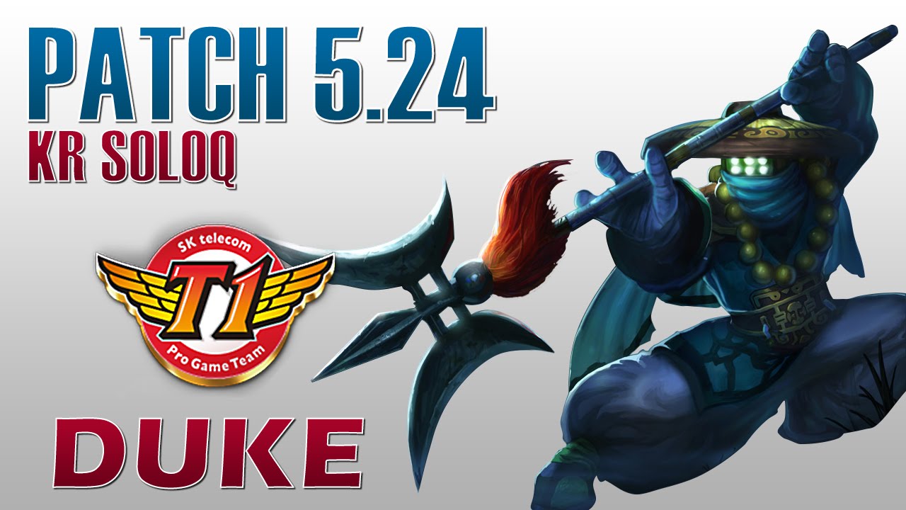 SKT T1 Duke - Jax Top Lane - KR SoloQ