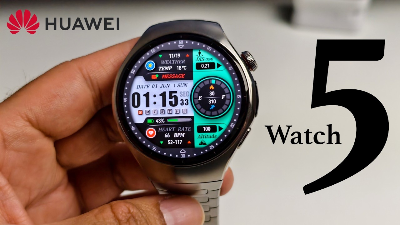 Huawei Watch 5 - Game Changing Health Monitoring