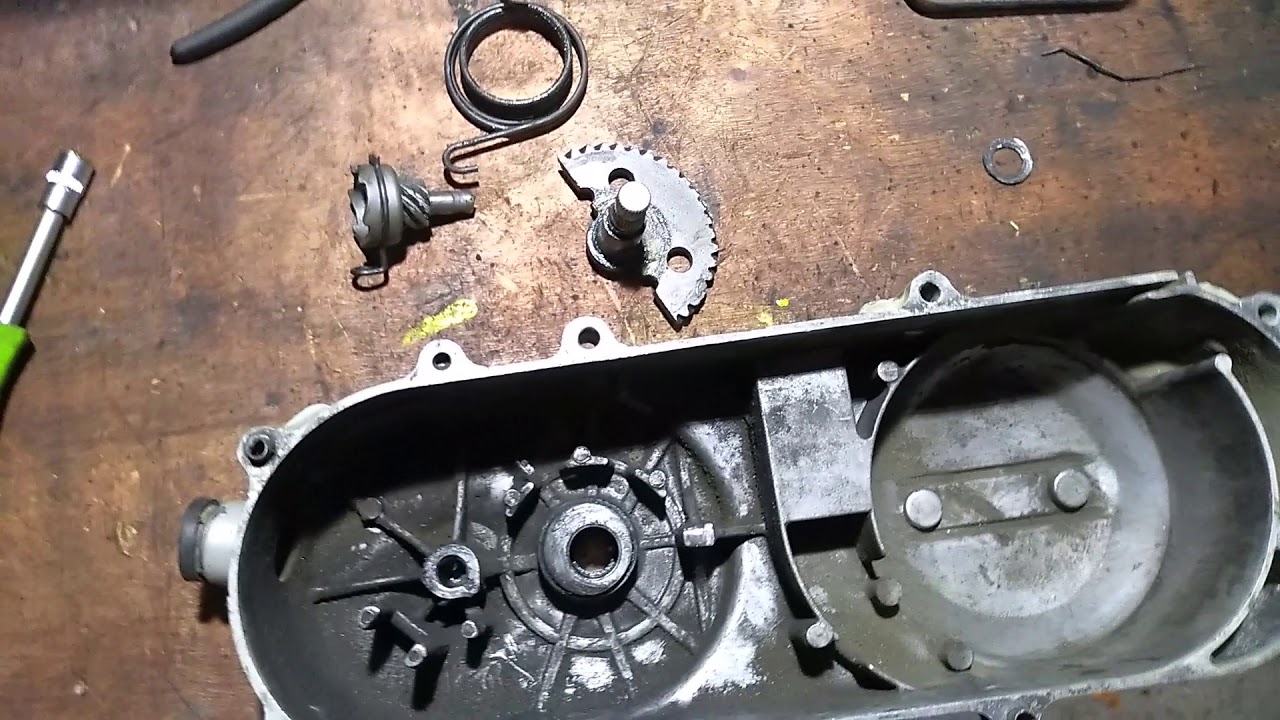 Skuter Router Toros - Starter nożny ( kopnik ) - naprawa