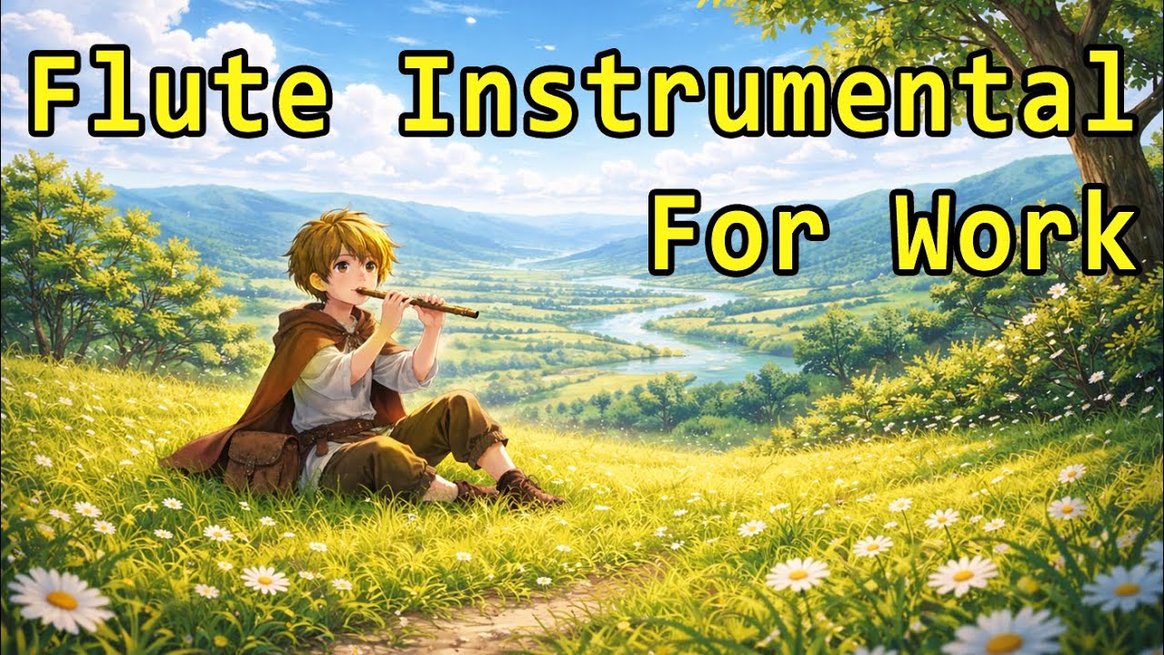 Calm Flute Instrumental | 落ち着いたピアノサウンド