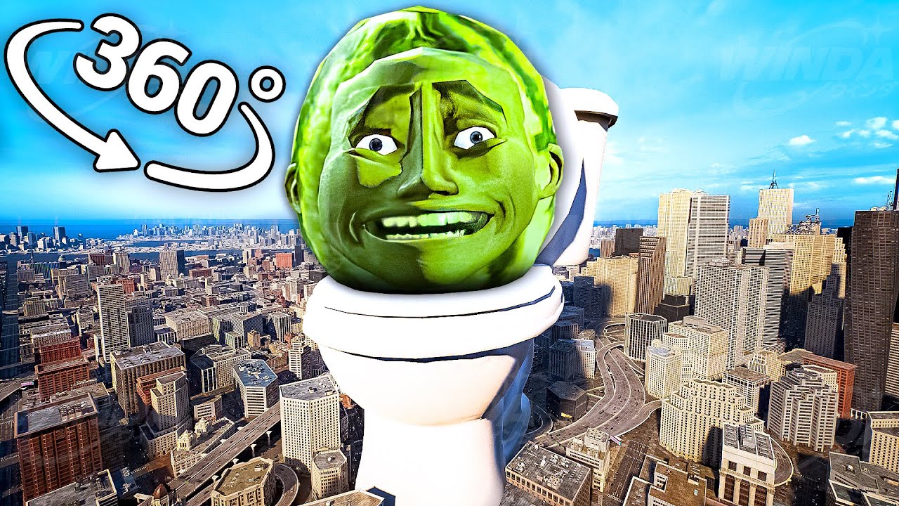 Lin Gang Melon - City in 360&deg; Video | VR / 8K | ( Lin Gang Melon meme  )