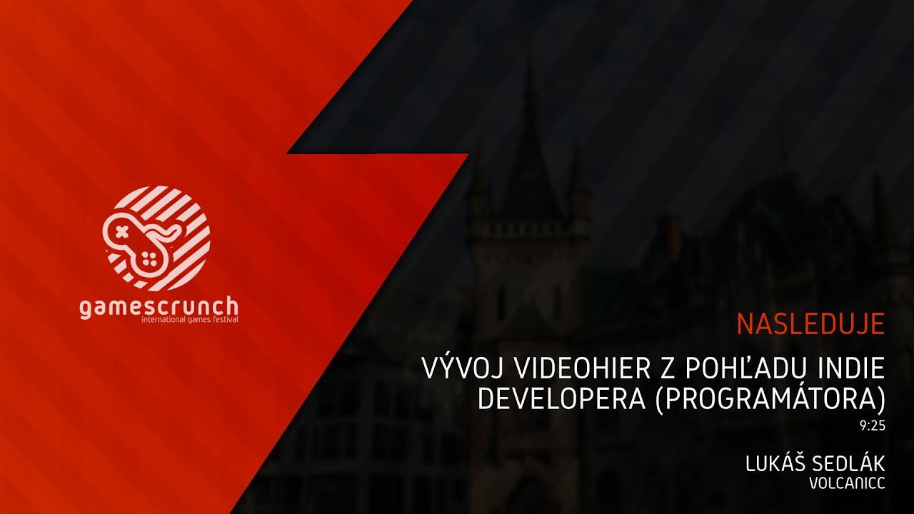 Luk&aacute;&scaron; Sedl&aacute;k - V&yacute;voj videohier z pohľadu indie developera [GC2020]