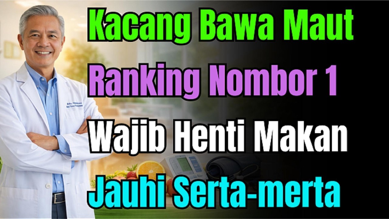 Awas! 3 Kekacang Ini Merosakkan Buah Pinggang vs 3 Yang Memulihkannya! Jaga Kesihatan Anda
