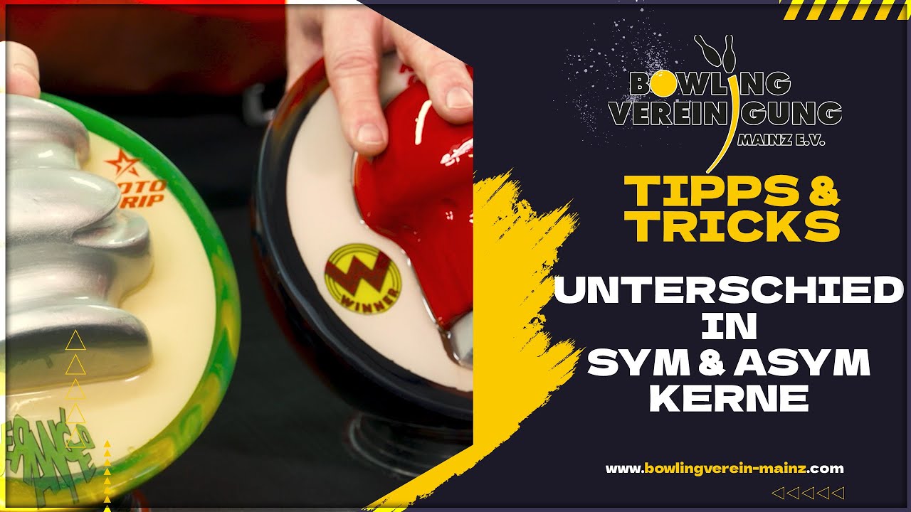 Symmetrische und Asymmetrische Bowling Ball Kerne | Bowling Tipps und Tricks