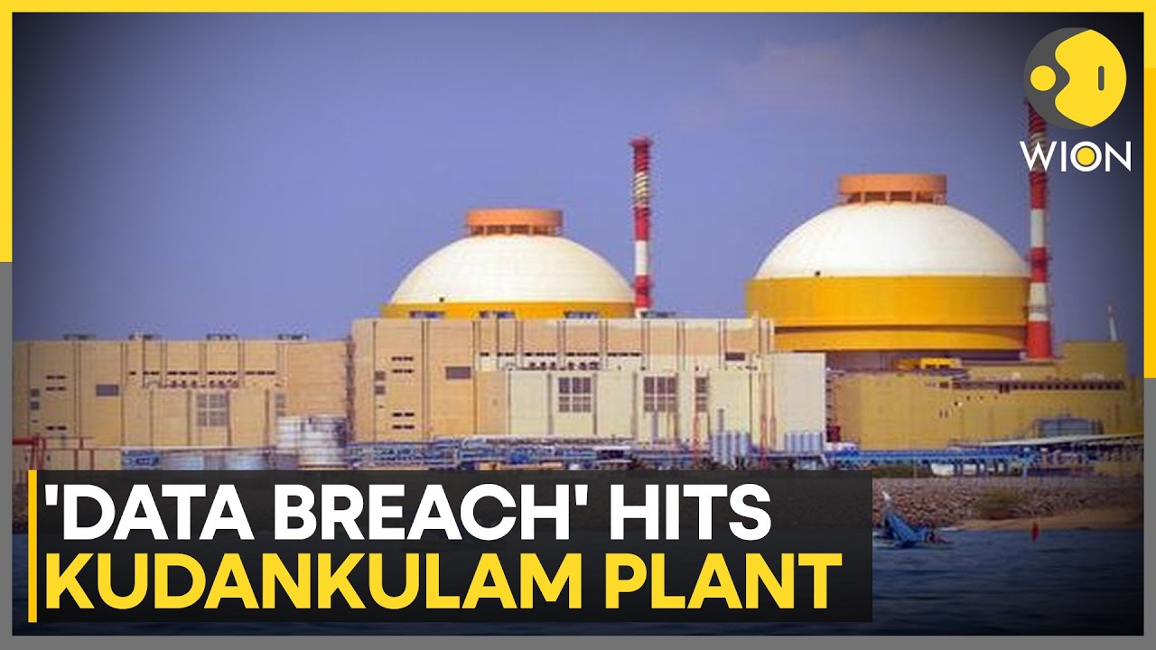 India Probes Kudankulam Nuclear Plant 'Data Breach' | WION News