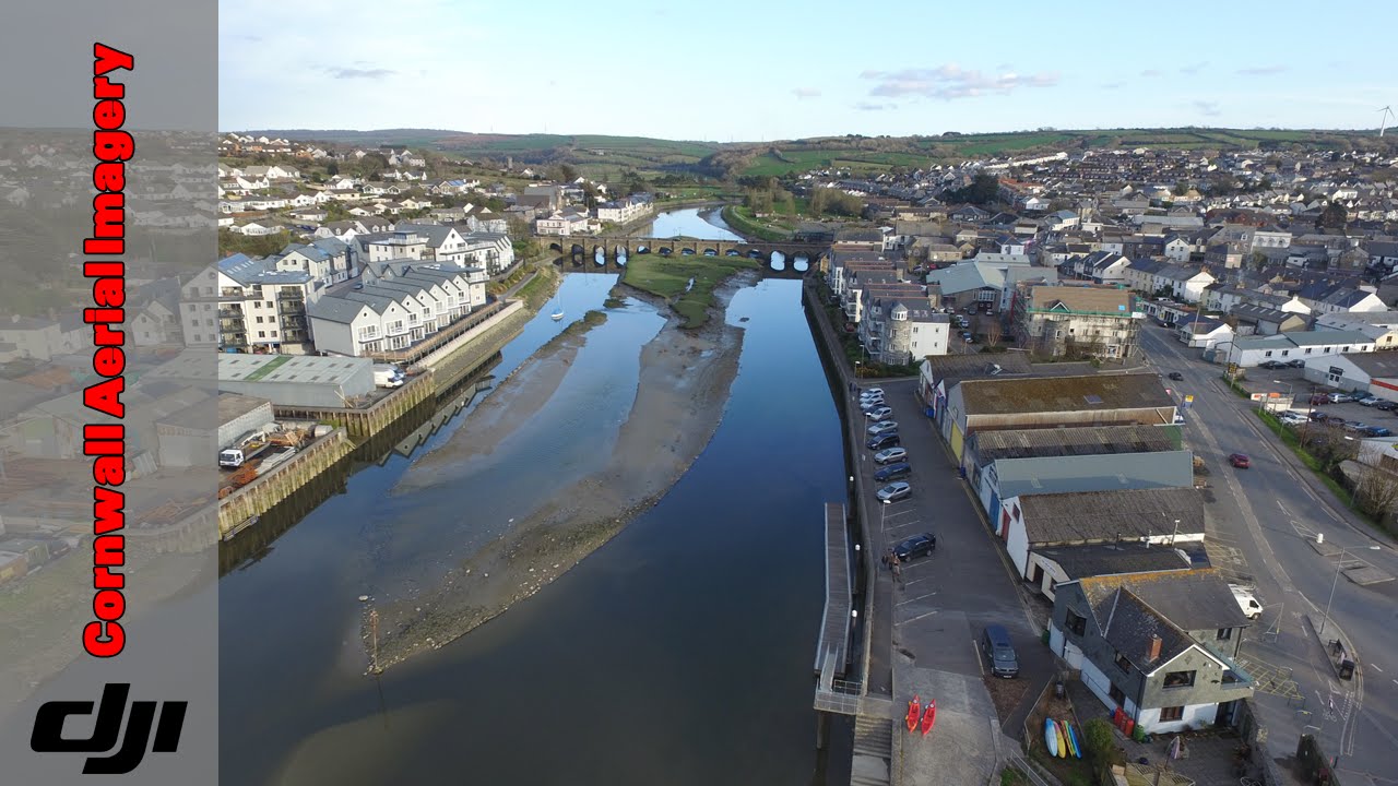 Wadebridge Town - Cornwall, UK 4K