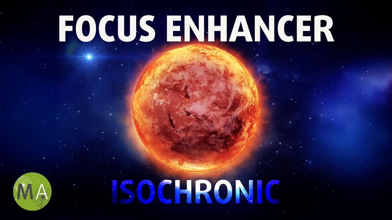 Glitchy Ambient Study Enhancer for Focus and Memory with Isochronic Tones