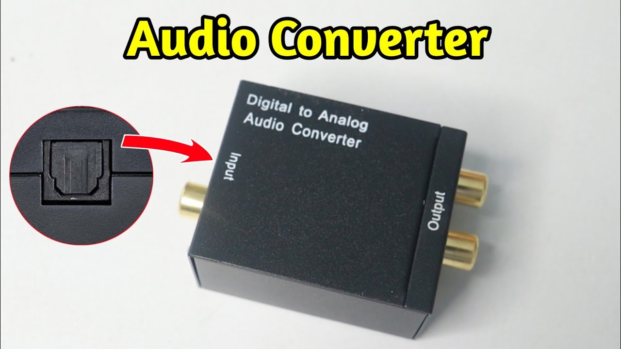 Digital to Analog Audio Converter