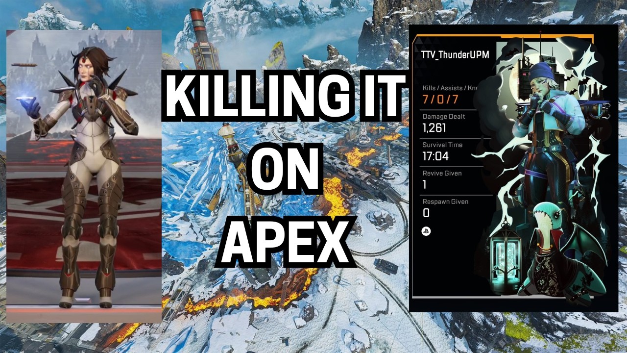 I GOT THE MOST KILLS OUT OF MY SQUAD!!! | Apex Legends