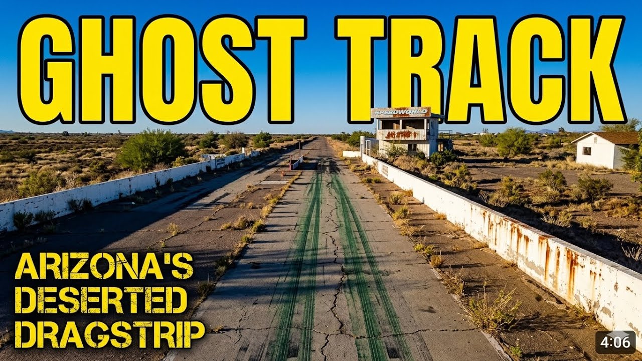 Abandoned Speedworld Dragstrip in Arizona | Drone Footage