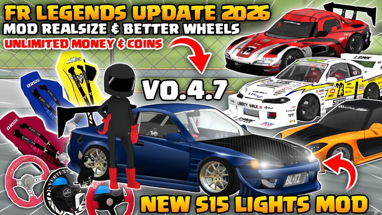 DOWNLOAD Fr Legends Mod Apk Terbaru 2026 v0.4.7 Unlimited Money & Coins | SPESIAL MODPACK TERBAIK🔥💯