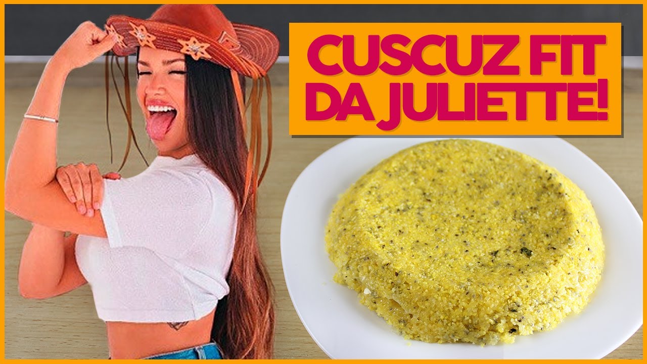 CUSCUZ SAUDÁVEL DA JULIETTE FREIRE DO BBB | Pronto em 15 Minutos!