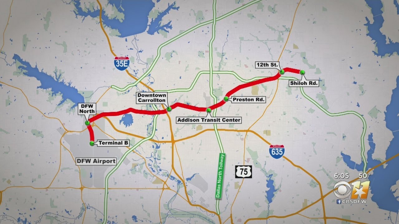 DART Looking At Alternatives For 'Silver Line' Passenger Rail Project